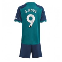 Arsenal Gabriel Jesus #9 3rd trikot Kinder 2023-24 Kurzarm (+ Kurze Hosen)